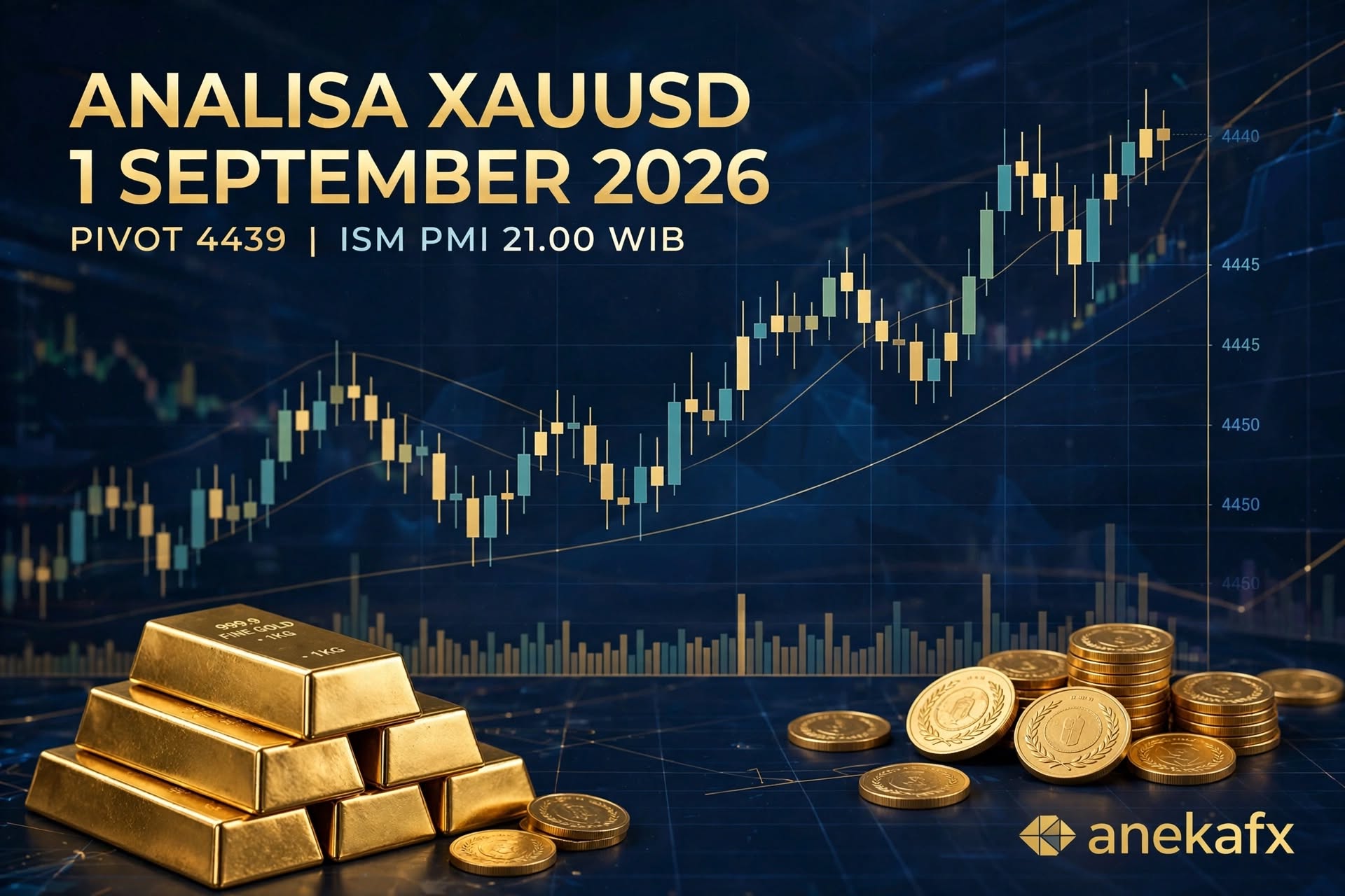 Analisa XAUUSD hari ini 1 September 2026.