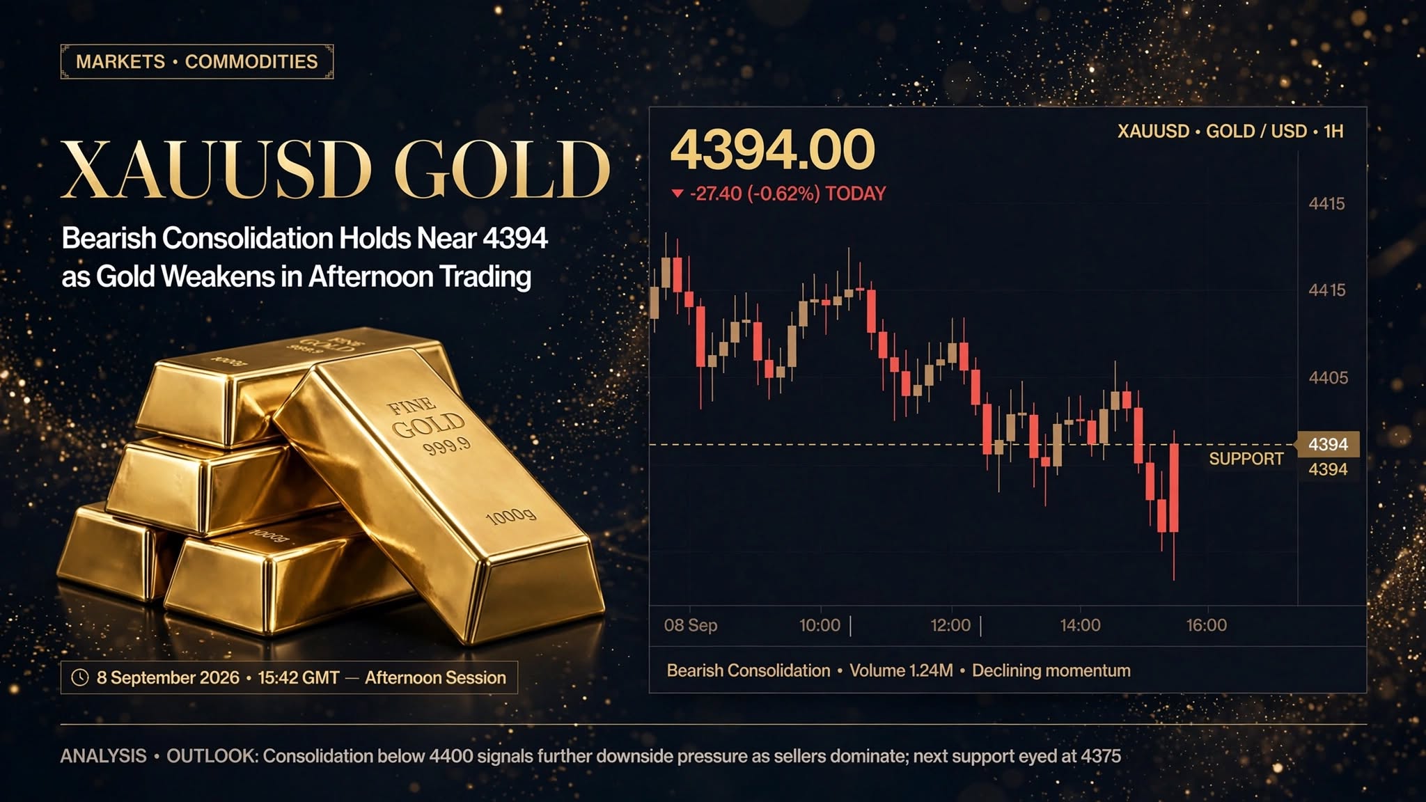 analisa xauusd hari ini sore